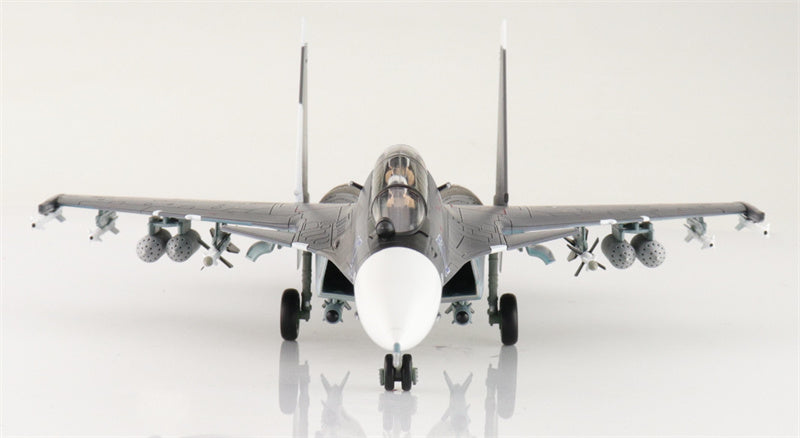HOBBY MASTER Sukhoi SU30SM Flanker C Blue 43 Russian Navy Aviation Saki Airbase 2016 1:72 Aircraft Pre-built Model