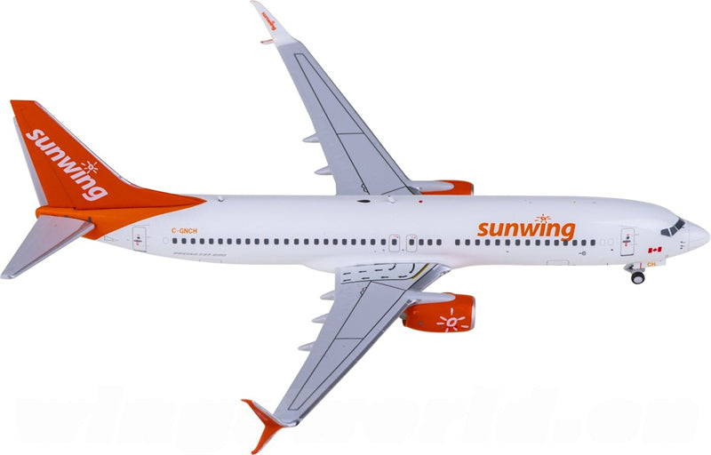 AeroPolaris Sunwing Airlines Boeing 737-800 C-GNCH 1:400 Diecast Model view 4
