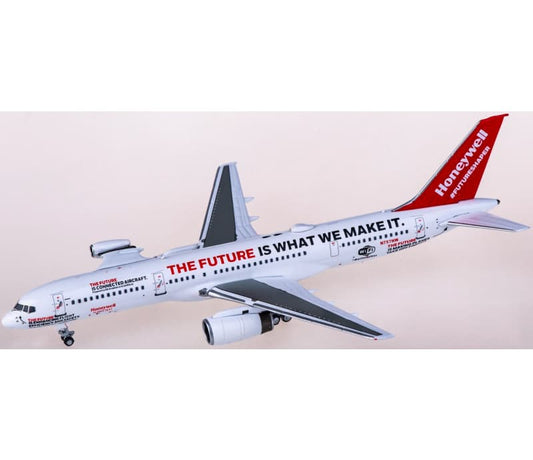NG Models Honeywell Boeing 757-200 N757HW 1:400 Aircraft Pre-built  Airliner Model Display