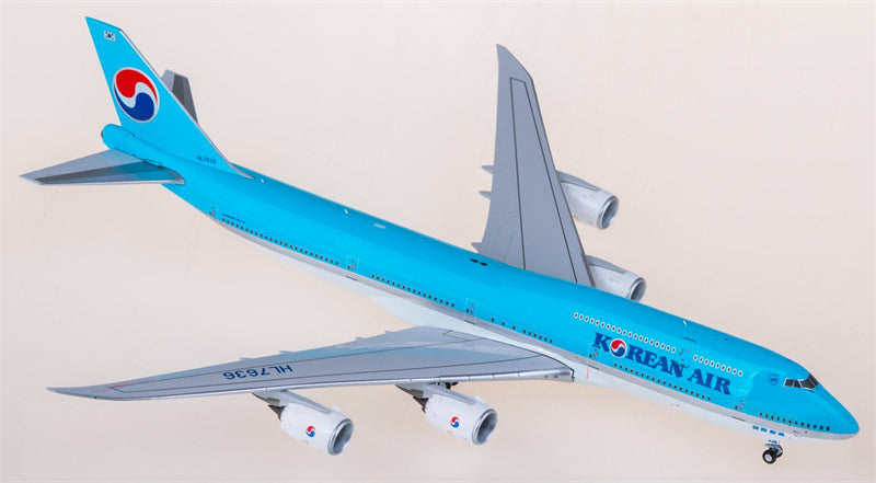 NG Models Korean Air for Boeing 747-8 HL7636 1:400 Airplane Pre-built  Airliner Model Display