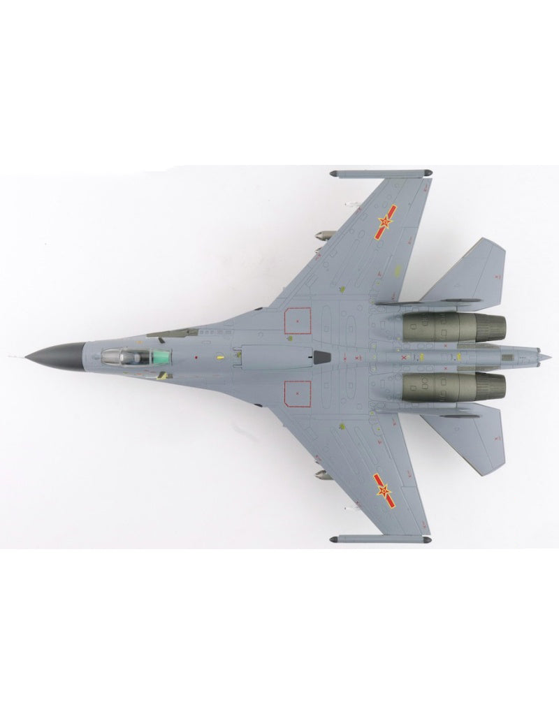 HOBBY MASTER PLAAF J-11A Flanker-L Foggy Eagle 1:72 Model 2014  Golden Helmet #40547
