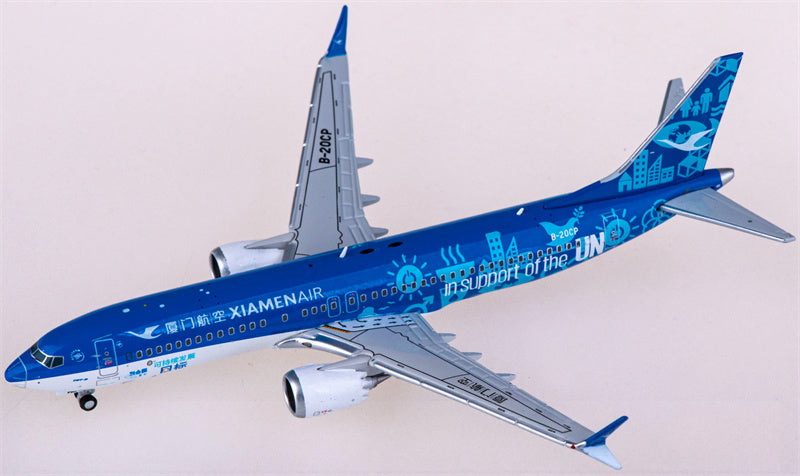 JC Wings XiamenAir Boeing 737 MAX 8 B-20CP 1:400 Diecast Model view 2