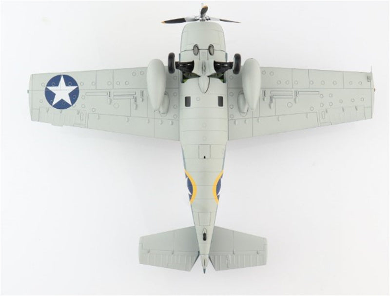 HOBBY MASTER F4F-4 Wildcat "Operation Torch" Lt. DCdr. John Raby, VF-9, USS Ranger, Nov 1942 1/48 Aircraft Pre-built Model