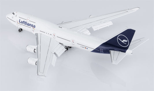 YY Wings Lufthansa Airlines for Boeing 747-400 D-ABVY Flaps Down New Livery 1:400 Airplane Pre-built  Airliner Model Display