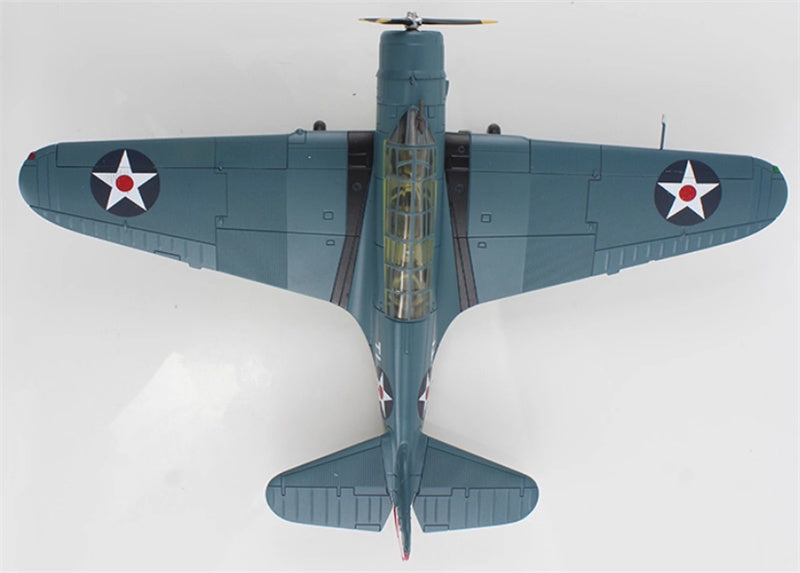 SkyMax TBD-1 Devastator Battle of Coral Sea white T-1 Lt. Cdr. James Brett VT-2 USS Lexington May 1942 1:72 Aircraft Pre-built Model
