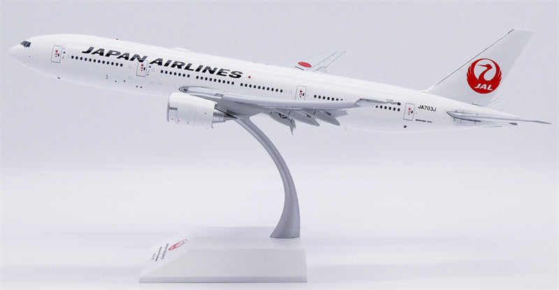 JC Wings 1:200 Japan Airlines Boeing 777-200ER Flaps down JA703J Diecast Model view 3