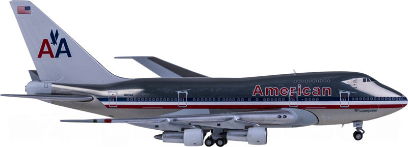 JC Wings American Airlines Boeing 747SP N601AA 1:400 Diecast Model view 4