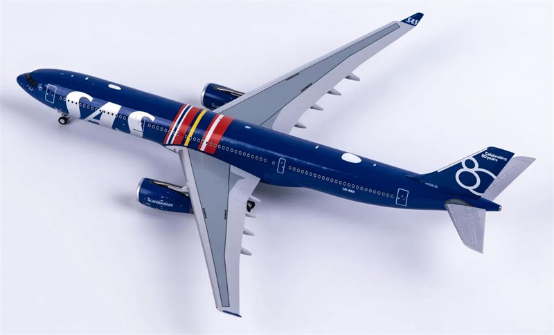 NG Models 1:400 SAS Scandinavian Airlines Airbus A330-300 LN-RKR Ultimate Editon DIECAST Model