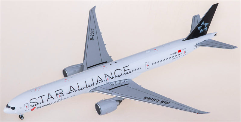 NG Models Air China Boeing 777-300ER B-2032 Star Alliance 1:400 Diecast Model view 1