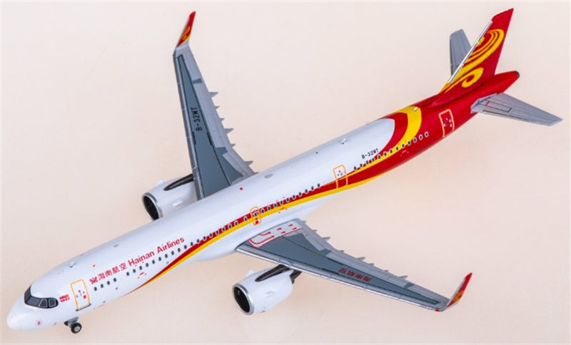 NG Models Hainan Airlines Airbus A321neo B-32MT 1:400 Diecast Model view 2