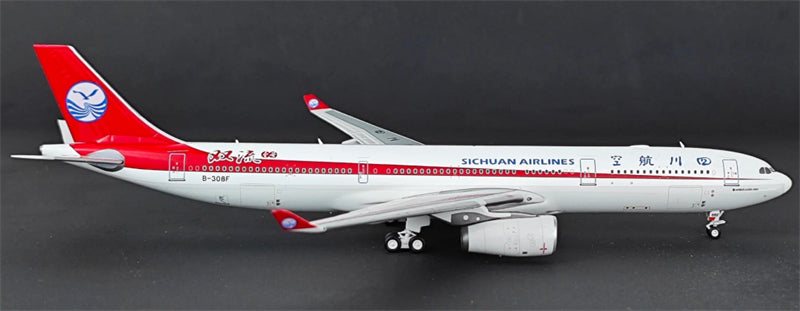 Z2 MODEL 1:400 Sichuan Airlines Airbus A330-300 B-308F Limited Edition DIECAST Model
