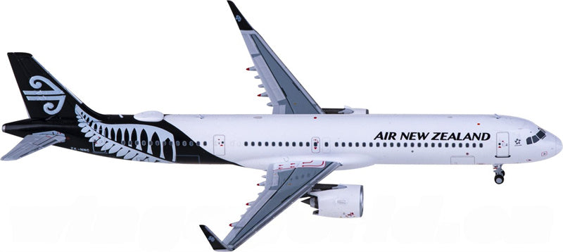 NG Models Air New Zealand for Airbus A321neo ZK-NNC 1:400 Airplane Pre-built  Airliner Model Display