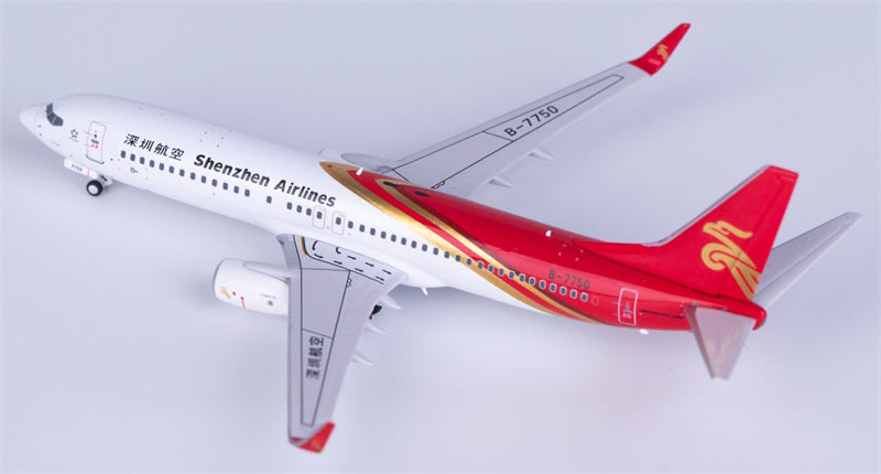 AeroPolaris Shenzhen Airlines Boeing 737-800 B-7750 1:400 Diecast Model view 3