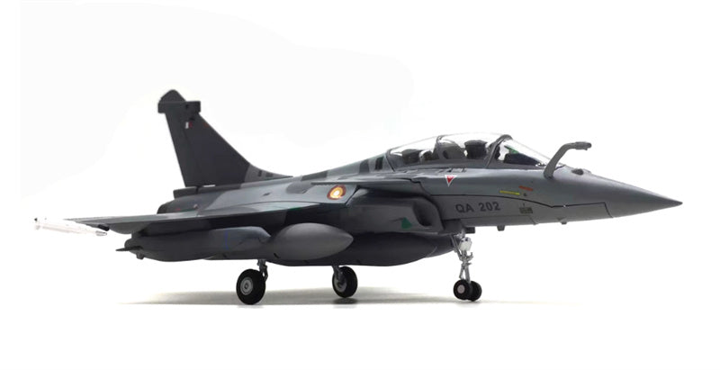 FLOZ Qatar Air Force Rafale B Dual Seat Camouflage 1:72 Aircraft Pre-built Model