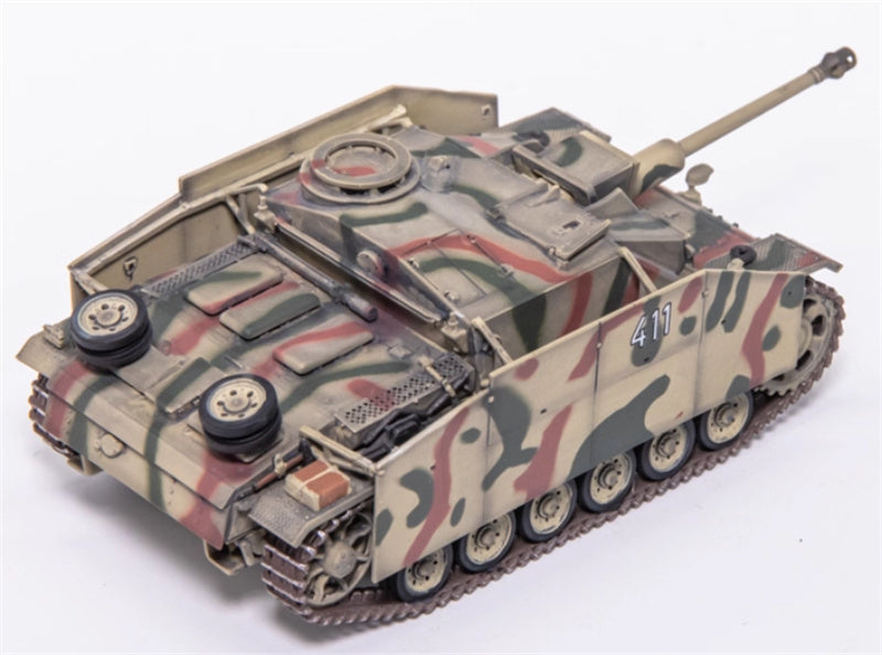 Dragon StuG.III Ausf.G Early Production w/Schurzen 115th Armored Battalion Italy 1943 1:72 Tank Pre-built Model