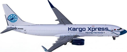 NG Models Kargo Xpress Boeing 737-800 N248GE 1:400 Diecast Model view 1