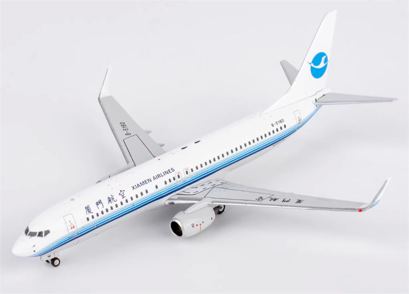 NG Models XiamenAir Boeing 737-800 B-5160 The second generation of reform movement 1:400 Diecast Model view 1