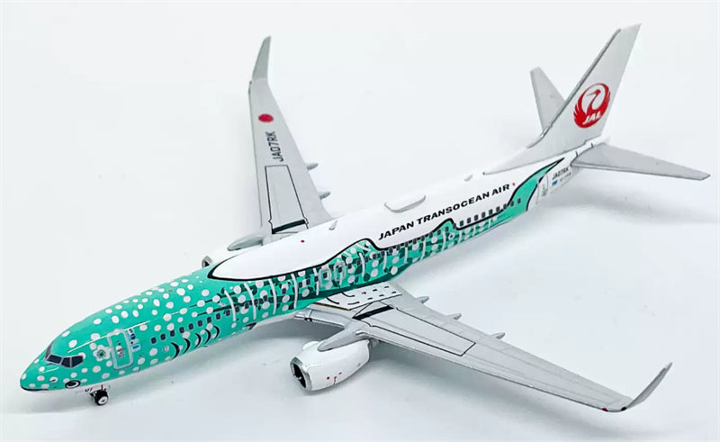 Phoenix 1:400 Japan Transocean Air B737-800 JA07RK DIECAST Model