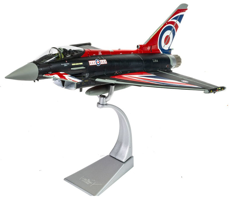 CORGI Eurofighter Typhoon FGR4 Blackjack RAF Coningsby 2022 RAF Typhoon Display 1:48 Aircraft Pre-built Model
