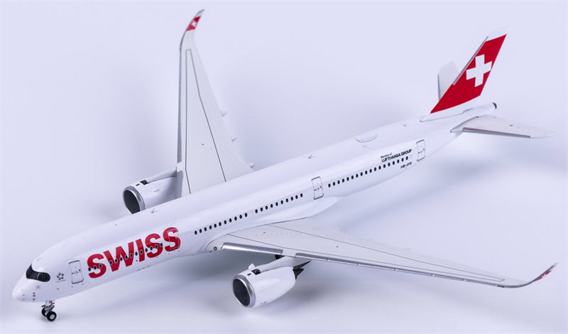 NG Models Swiss Airbus A350-900 HB-IFB Collector's Edition 1:400 Diecast Model view 2