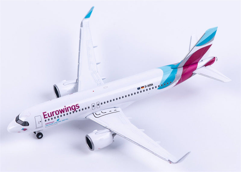 Herpa Eurowings Airbus A320neo D-AENA 1:500 Diecast Model view 2