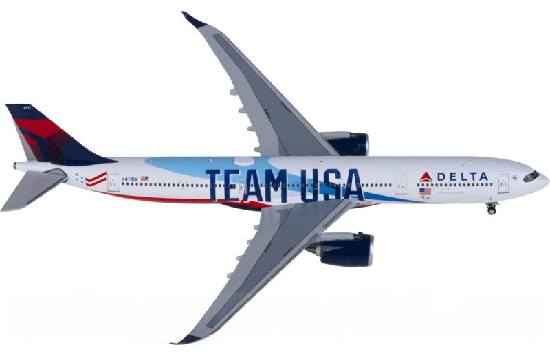 NG Models Delta Air Lines Airbus A330-900neo N411DX 1:400 Aircraft Pre-built  Airliner Model Display
