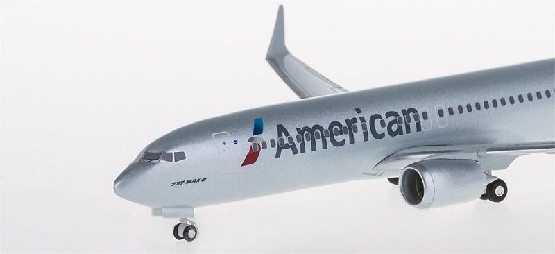 Hogan American Airlines for Boeing 737 MAX 8 1:200 Airplane Airliner Model Display