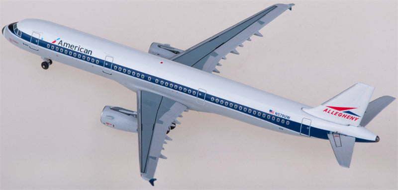 AeroClassics American Airlines Airbus A321 N579UW 1:400 Diecast Model view 2