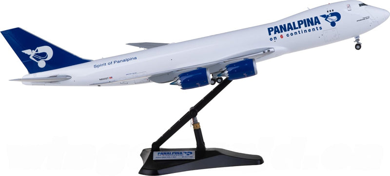 JC Wings Panalpina Boeing 747-8F N850GT Cargo 1:200 Diecast Model view 1