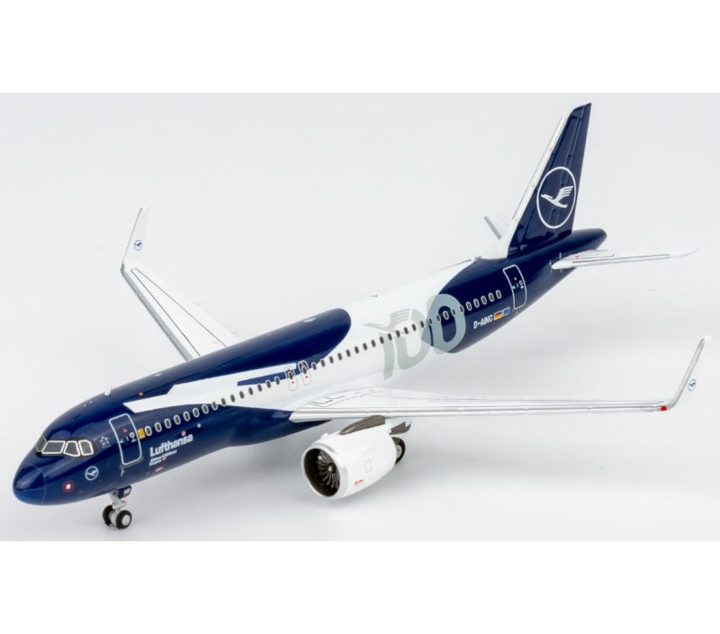 NG Models 1:400 Lufthansa A320neo D-AING Regular version DIECAST Model