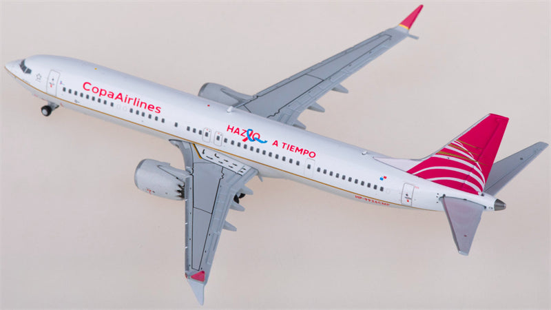 JC Wings Copa Airlines Boeing 737 MAX 9 HP-9926CMP 1:400 Diecast Model view 2