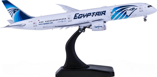JC Wings EgyptAir Boeing 787-9 Dreamliner SU-GER Flaps Down 1:400 Diecast Model view 1