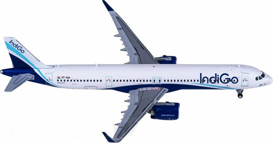 JC Wings Indigo Airbus A321neo VT-IUA 1:400 Diecast Model view 1
