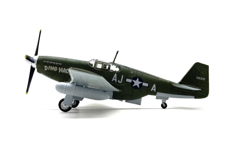 FLOZ US P51-B Mustang fighter jet 1:72 Aircraft Pre-built Model