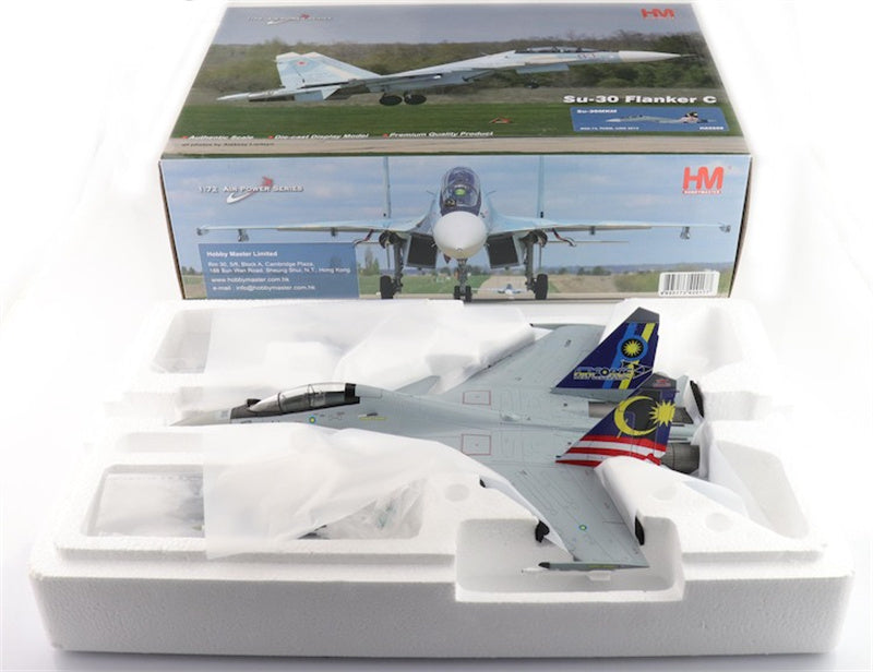 HOBBY MASTER Sukhoi SU30MKM Flanker M52-14 TUDM LIMA 2013 Malaysia 1:72 Aircraft Pre-built Model