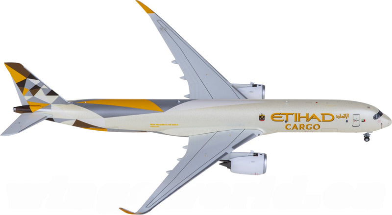 NG Models Etihad Cargo for Airbus A350-900F 1:400 Airplane Pre-built Airliner Model Display
