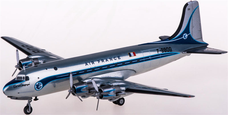 Herpa Air France for Douglas DC-4 F-BBDG 1:200 Airplane Pre-built  Airliner Model Display