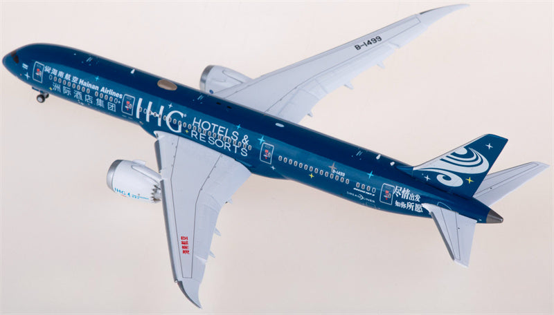 JC Wings Hainan Airlines Boeing 787-9 Dreamliner B-1499 Flaps Down 1:400 Diecast Model view 3