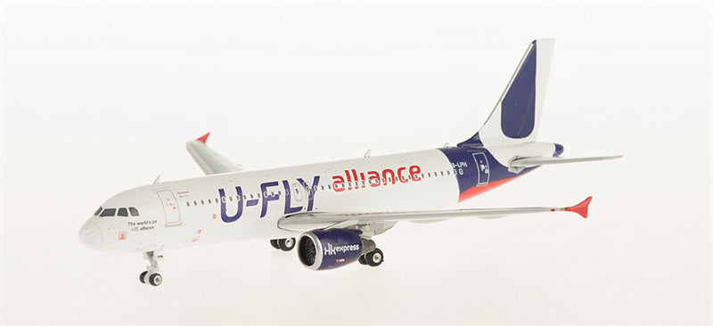Phoenix HK express Airbus A320 B-LPH U-Fly Alliance 1:400 Diecast Model view 2