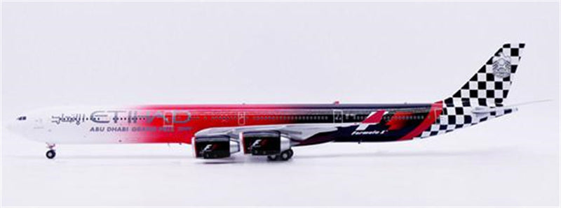 JC Wings Etihad Airways Airbus A340-600 A6-EHJ 2012 edition 1:200 Diecast Model view 1