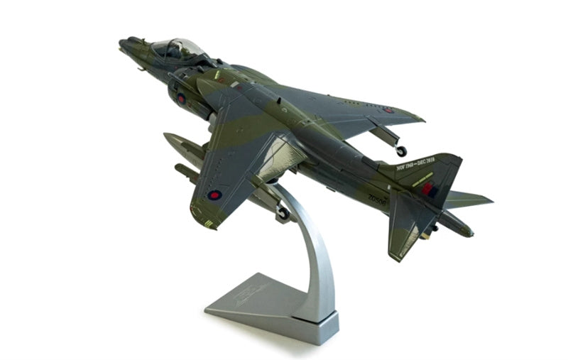 CORGI BAe Harrier GR9A ZG506/P77 Cottesmore Wing RAF Cottesmore Final Flight Retirement scheme December 15 2010 1:48 Airplane Pre-built Model