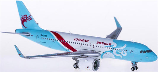 JC Wings Loong Air Airbus A320neo B-1349 1:400 Diecast Model view 1