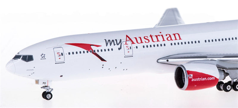 Phoenix Austrian Airlines Boeing 777-200ER OE-LPD 1:400 Diecast Model view 3
