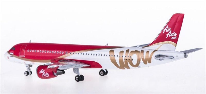Phoenix AirAsia Airbus A320 PK-AXS 1:400 Diecast Model view 4