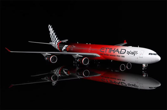 SQ Wings Etihad Airways Airbus A340-600 A6-EHJ 2010 1:200 Aircraft Model
