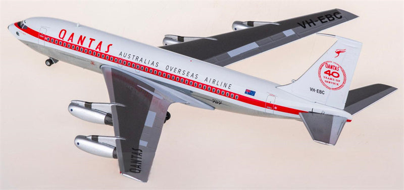 AeroClassics 1:200 Qantas Boeing 707-100 VH-EBC Model