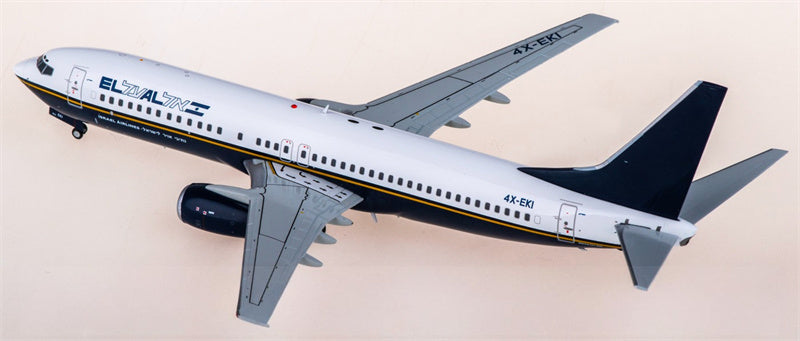 JC Wings 1:200 El Al Boeing 737-800 4X-EKI Diecast Model view 4