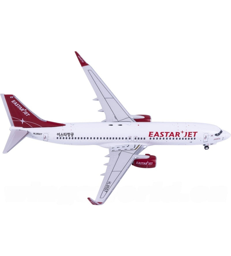 AeroPolaris 1:400 Eastar Jet Boeing 737-800 HL8507  DIECAST Model