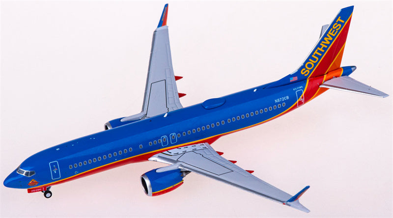 NG Models Southwest Airlines Boeing 737 MAX 8 N872CB 1:400 Diecast Model view 2