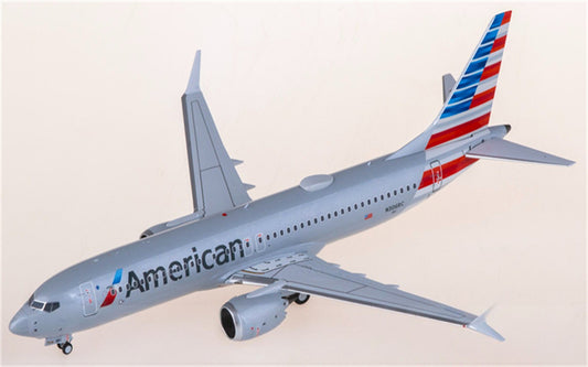 NG Models American Airlines for Boeing 737 MAX 8 N306RC 1:200 Airplane Pre-built Airliner Model Display